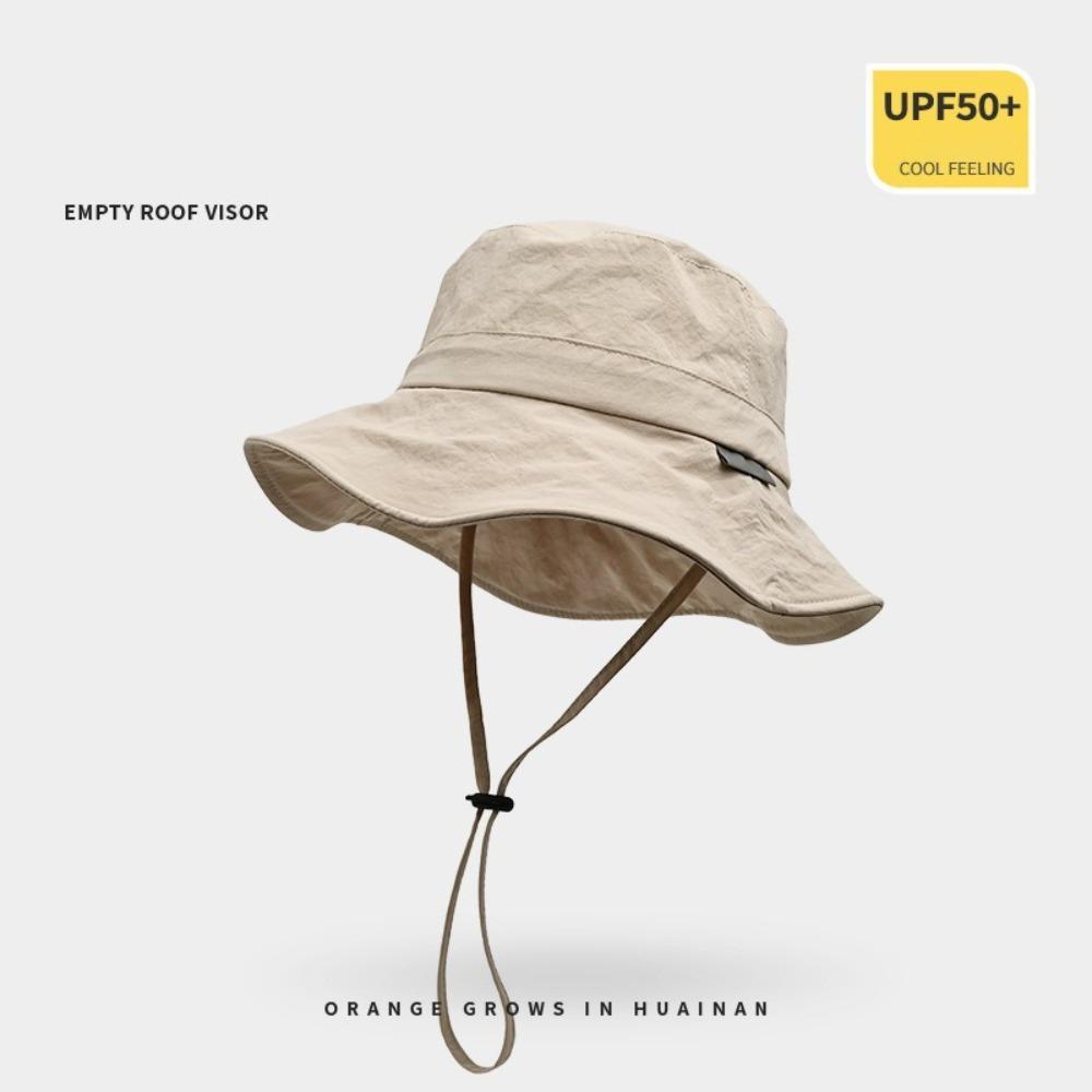 Anti-Sun Bucket Hat Anti-UV Sunscreen Hat Fashion Fishing Cap Summer