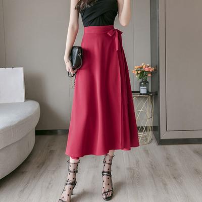 Letnie spódnice w stylu boho, damskie, swobodne, falbaniaste, szerokie nogawki, luźne, damskie, rozcięte z boku, falbaniaste, szyfonowe, plażowe, damskie, faldas