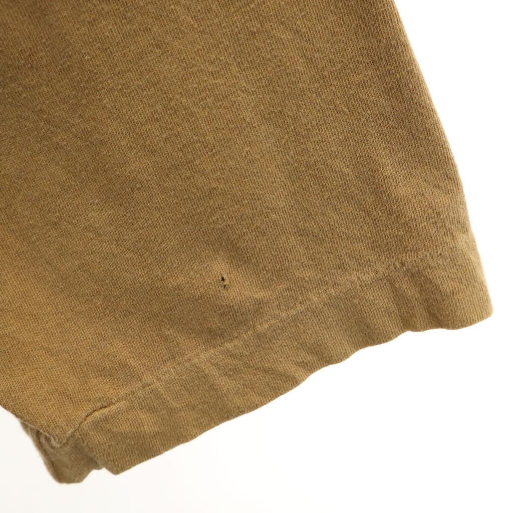 OLD 90s native pattern Short sleeve T-shirt Brown Single stitch Men's Used