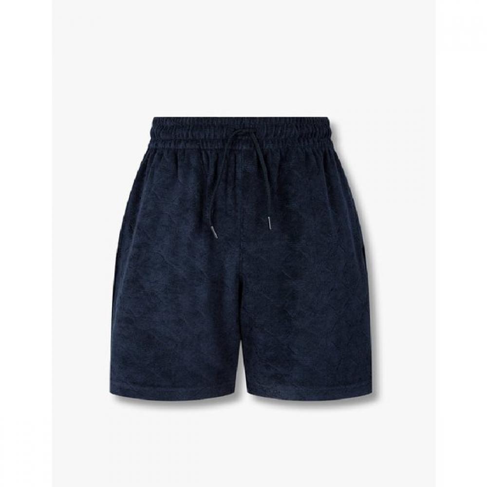 Emporio Armani Men S Jacquard Logo Terry Beach ShortS  0816121170 S