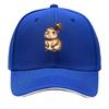 Cute Standing Capybara Ponytail Cartoon Animal Illustration Sandwich Baseball Cap Unisex Women Sun Cap Outdoor Workouts Hat
