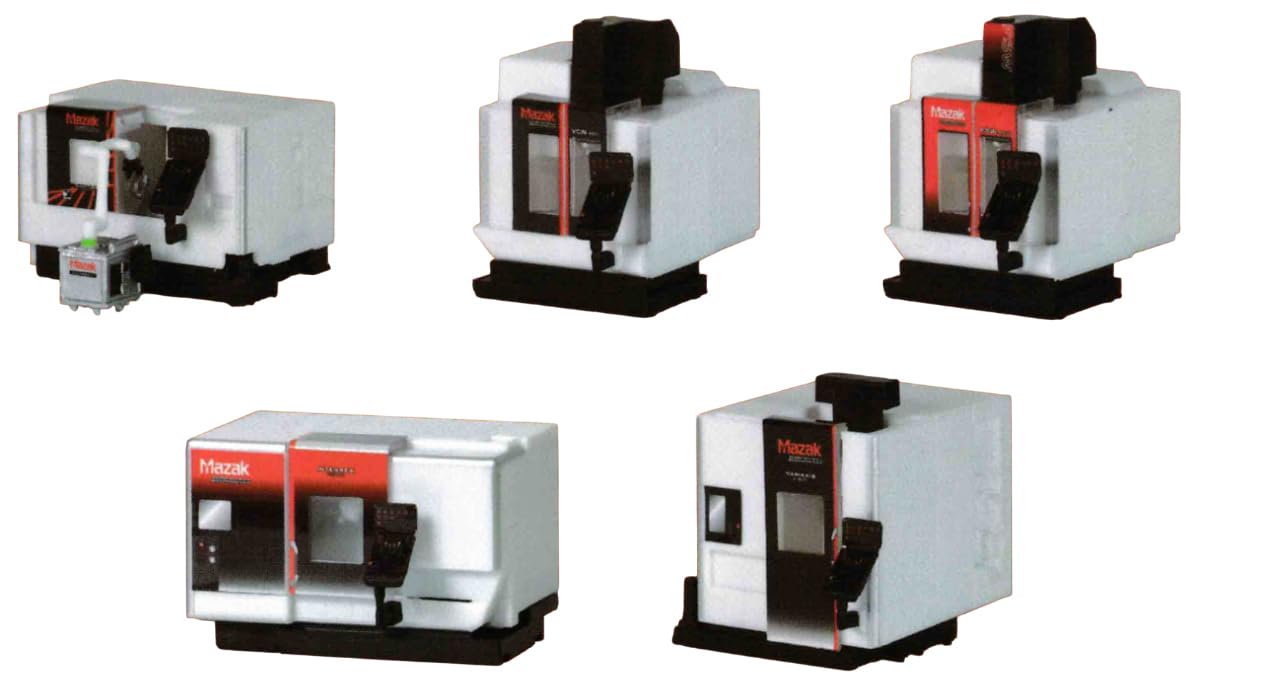 

Коллекционный набор станков Yamazaki Mazak Набор капсульных игрушек гачапон 1/64 [Полный 5]