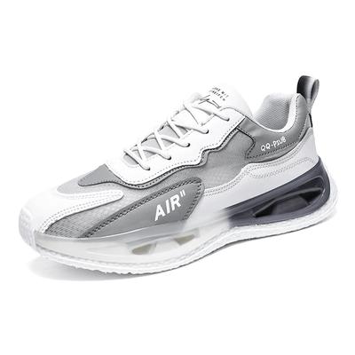 Men's Fashion Korean Version Trendy Casual Shoes Men's Breathable Cushioning Sports Vulcanized Shoes Men Shoes New Leather