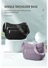 Sac bandoulière en nylon multi-poches - Sac à bandoulière tendance pour femme
