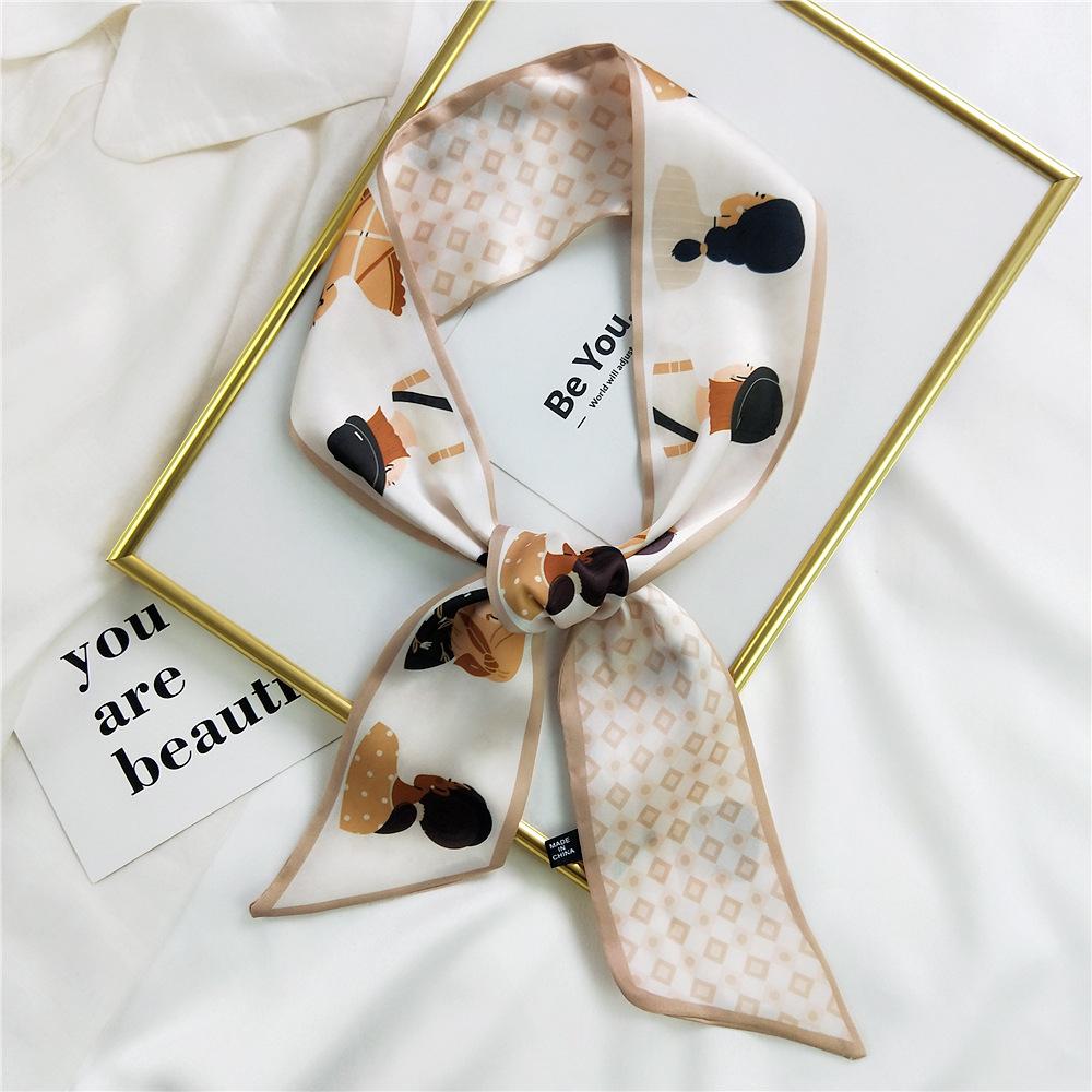 Neue Schals Seidenschals Damen Frühlings- und Herbstsaison Lange dekorative professionelle Schals Sommer Dünne Stile gepaart mit stilvollen Hemden