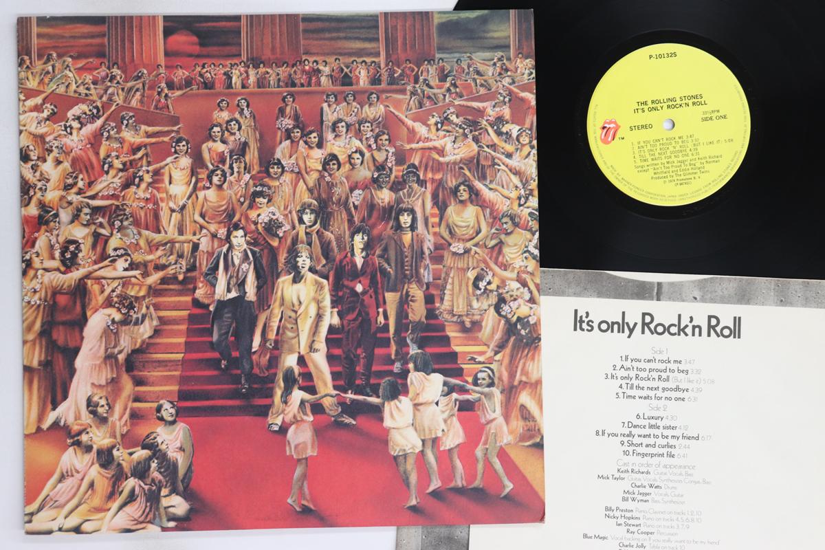 

LP Record ROLLING STONES - It s Only Rock n Roll P10132S ROLLING STONES 1976 Japan Rock Used