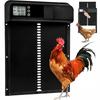 Automatic Chicken Coop Door Opening With Timer Programmer Sensor