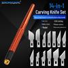 Handmade Wood Carving & Engraving Knife Set - Perfect for DIY, Crafting, and Woodworking Projects