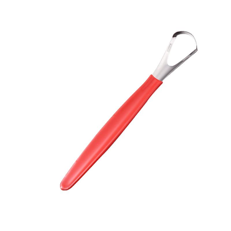 U Shape Tongue Scraper Stainless Steel Tongue Cleaner Remove Bad Breath Oral Care Hygiene Tool
