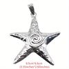 1pc Antique Silver Color Big Starfish Charms Pendant for Necklace DIY Handmade Jewelry Making