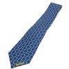 Used Tie Toyota Limited Edition Silk Blue Gold Business