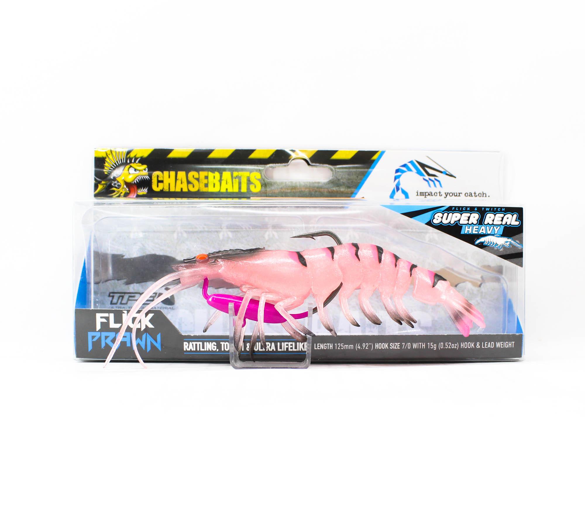 Chasebaits Flick Prawn Heavy 125 мм 15 грамм Тонущая приманка 03 (2033 год)