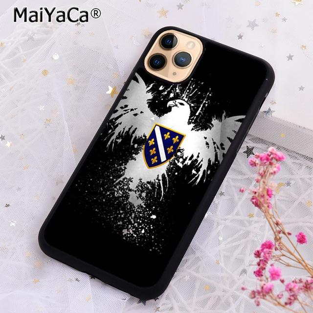 Bosna i Hercegovina Heart Phone Case For iPhone 16 15 14 plus XR XS 11 12 13 pro max Shell Cover coque