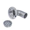 28GC Rust Resistant Stainless Steel 38mm Marine Drain Elbow For Efficient Boat Water Removal