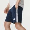Puma Letter Print Side Logo Design Mid Waist Casual Shorts Men Shorts Navy-Blue 675697-14