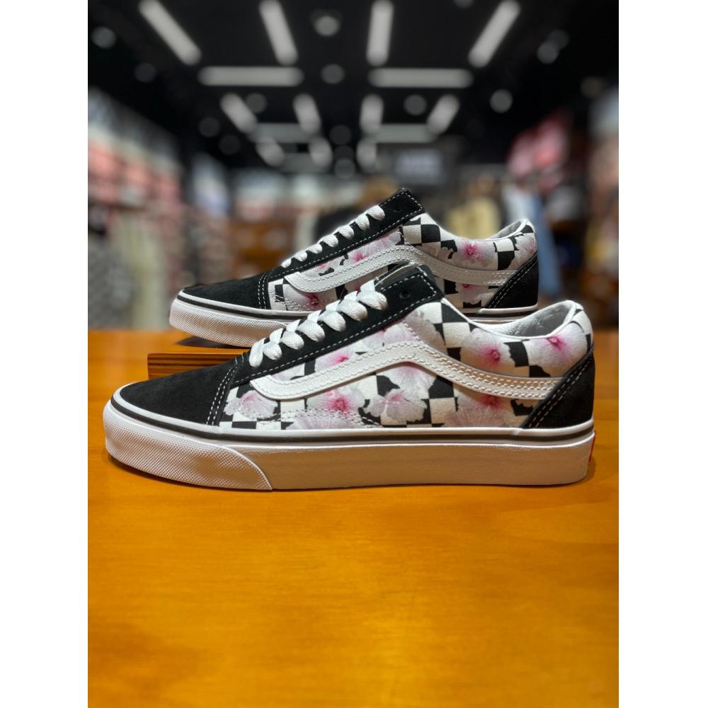 

Vans [Vans] Унисекс Old School Hibiscus Check Черный VN0007NTBM8