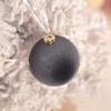 12pcs Christmas Ball Ornaments Set 2.36inch Velvet Christmas Balls with Hanging Hoop Tree Decorations for Home Decor Xmas Party