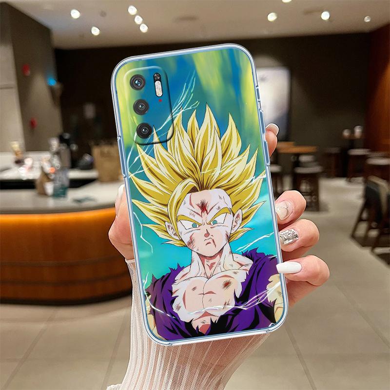 RE26 Dragon Ball Goku Transparent Phone Case for Motorola Moto Edge 20 30 40 50 S30 Fusion Ultra Pro Neo Lite + G200 G23