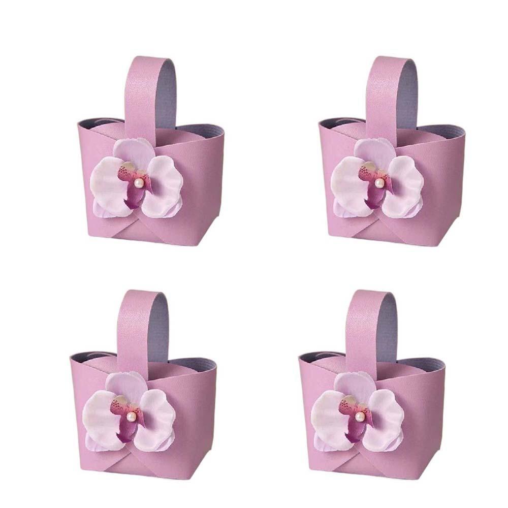 

2/4pcs Korean Style Butterfly Orchid Pouch Anti-splash Water Wedding Candies Bag Guest Style 4