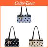 Bolso de Hombro de Lunares con Estilo Moderno y Bolsillo Interior para Uso Casual