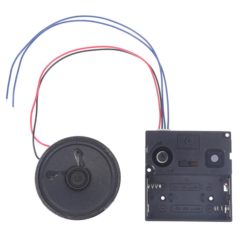 Diy Music Chime Box With Horn Chime Box For Clock Movement Clock Accessories Quartz Clock Music Box Timer