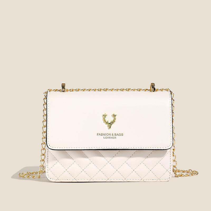 Вышитая нитками Сумка, Женская сумка, Сумка через плечо, Цепочка-ремень, Маленькая квадратная сумка белый