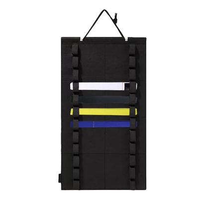 Taekwondo Belt Display Rack 12 Belts Hang Rack Wall Mounted Karate Belt Holder Martial Arts Belts Organizer for Home