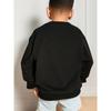 Boys' Halloween Boo Cat Casual Pullover Warm Sweatshirt for Outdoor and Everyday, Fun Designs, Comfortable Simple Autumn Winter