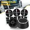 For GMC Radio A/C Decals Climate Control Button Stickers + Control Repair Knob