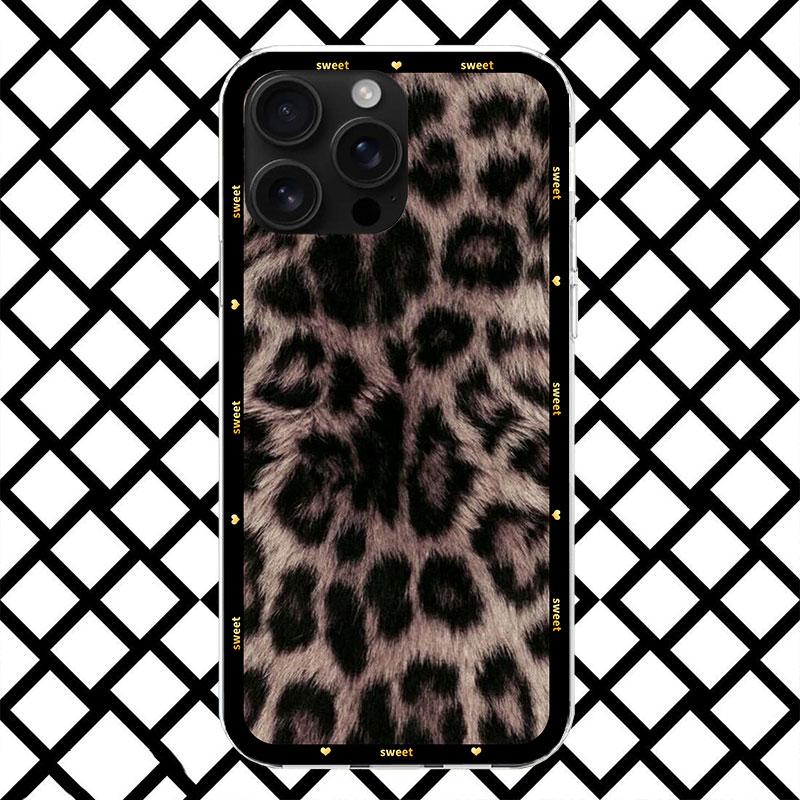 Animal Leopard Print Phone Case for iPhone 17 Air 16 16E 15 14 Plus 13 Mini 12 11 Pro Max 7 8 + SE 2020 Soft Cover Fundas 17 Air
