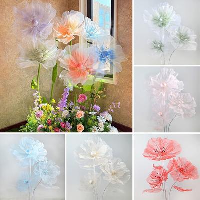 3D Big Simulation Flower 40/50cm Artificial Flowers Photography Props  Festival Decoration