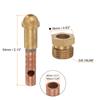 Copper TIG Welding Torch Fitting Connector Adapter Fitting For WP26 TIG Welding Torch 8 Mm Outer Diameter 5/8-18UNF Connector