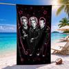 Green Day Quick-drying Soft and Absorbent Beach Towel—perfect for Beach Trips Swimming Outdoor Camping and Travel an Essential Beach Item