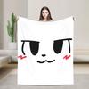 Boykisser Knitted Blankets Velvet Cat Super Warm Throw Blankets for Home Couch Bed Rug