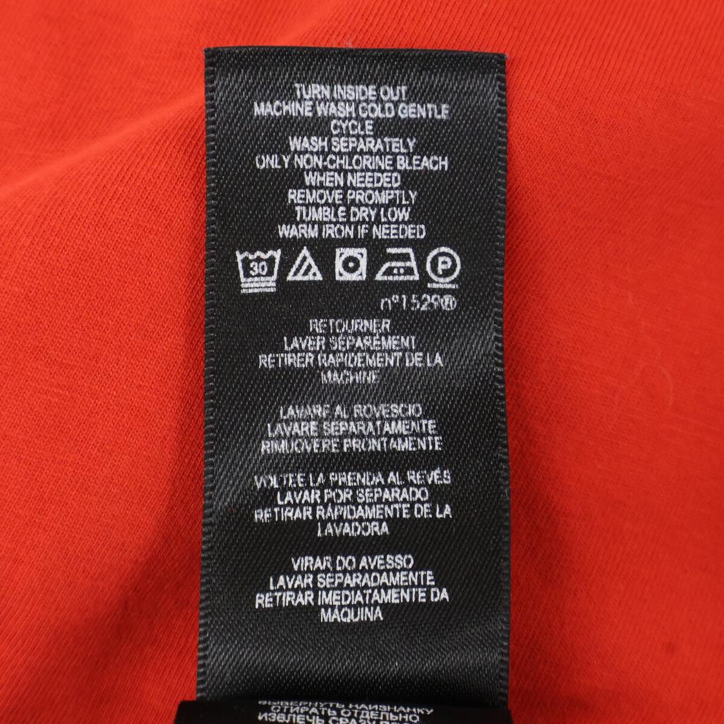 RRL Red Logo Cotton Short Sleeve T-Shirt tops M RedUsed