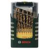 Bosch Accessories 2607017154 HSS Jeu de forets pour le métal 25 pièces 1 mm, 1.5 mm, 2 mm, 2.5 mm, 3 mm, 3.5 mm, 4 mm,