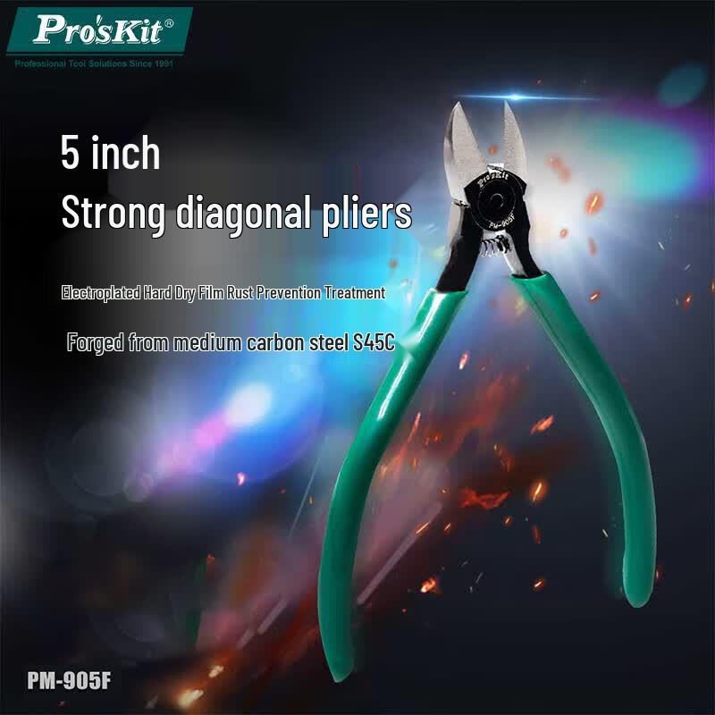 Pro sKit PM-905F Carbon Steel Diagonal Cutting Pliers