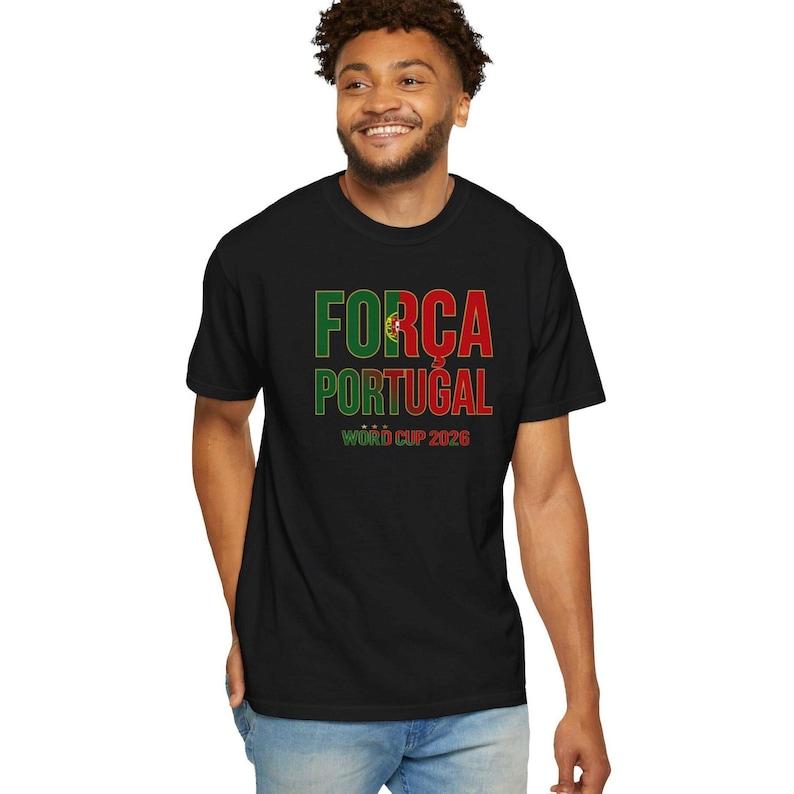 Portugal Soccer Fan T-shirt | World Cup Portugal Football Shirt 4XL