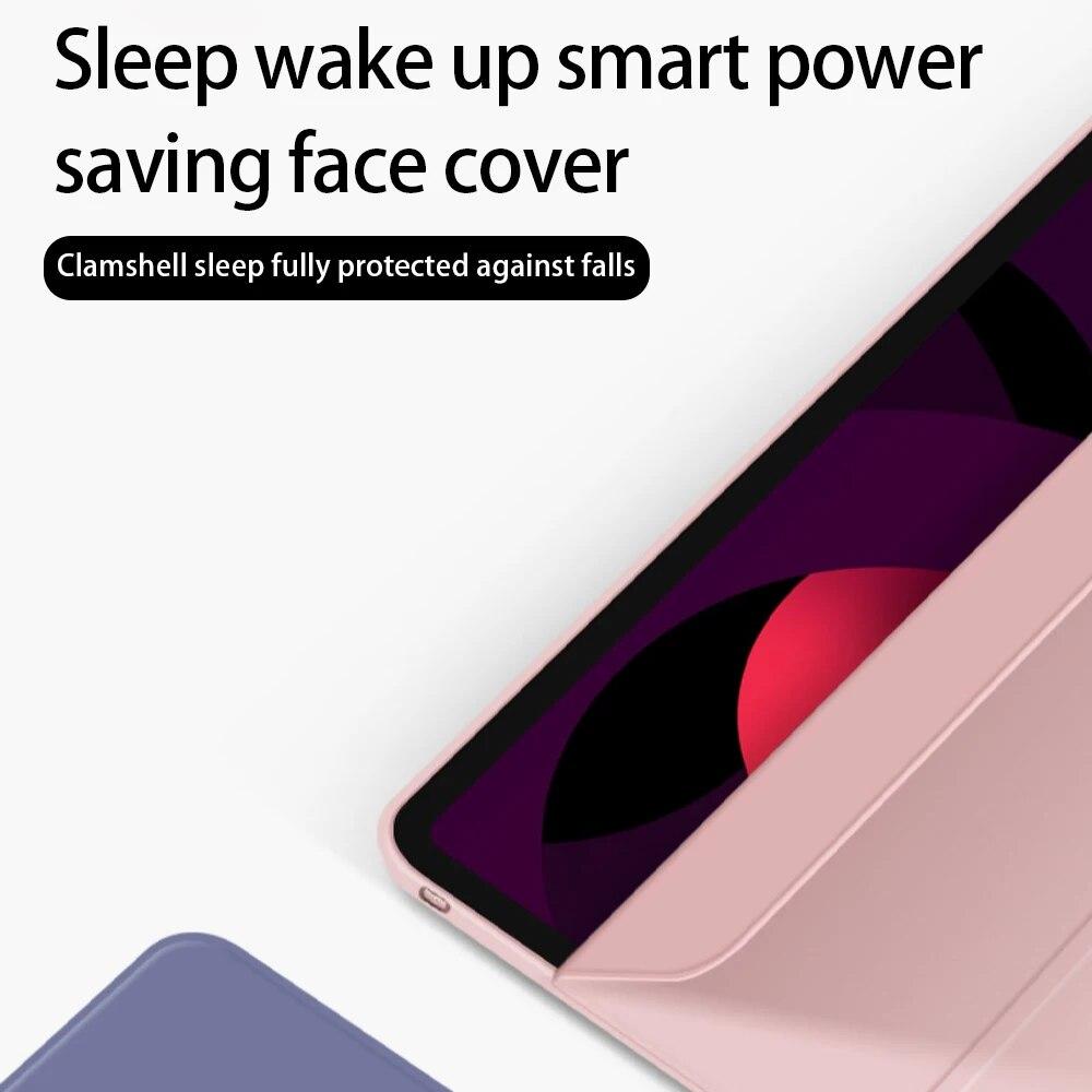 Tablet Leather Case for Samsung Galaxy Tab S11 S10 12.4 S7 FE S7 S8 S9FE Plus S6 S10 Lite A7 A8 Flip Case Silicone Soft Shockproof Protective Cover