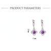 SACE GEMS Classic Copper Alloy Zircon Earrings for Women Wedding Party Gifts