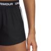 Under Armour Tech Play-Up Soft Comfortable Simple Skin-Friendly Solid Color Sports Shorts Women shorts Black 1389882-002