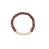 Light Luxury Niche Design Delicate Sweet Stackable Pearl Strawberry Crystal Bracelet For Women
