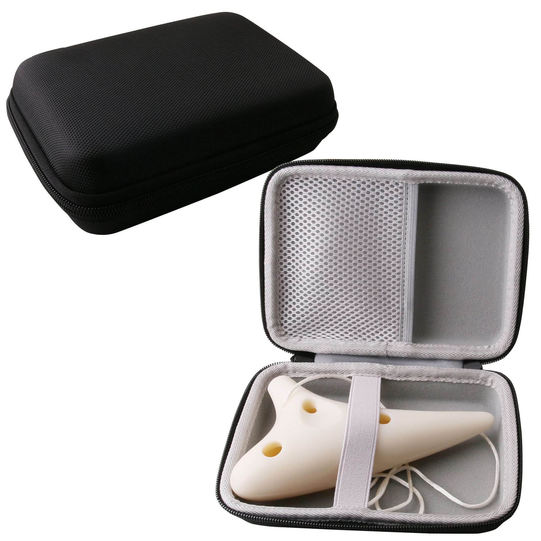 

WERJIA Storage Case Compatible with NIGHTMUNIZTi AmoPOPOLO Ocarinas, Ceramic Wind Instrument Storage Case