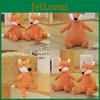 Cute Orange Fox Plush Toy For Girls Perfect Birthday Gift Soft And Huggable 15cm/33cm/42cm/65cm