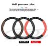 Car Anti-slip Leather Steering Wheel Cover For Peugeot 107 108 206 207 208 301 307 308 406 407 408S 508 607 106 3008 4008 5008 GT