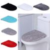 Washable Toilet Dust Cover Soft Toilet Lid Protective Sleeves Toilet Cushion Mat