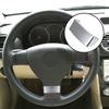 Chromový emblém Kryt výplně volantu auta Sequin Kryt vložky Kryt výplně Vhodné pro VW Golf MK5 Plus 5 GTI Passat B6 3C Eos Jetta
