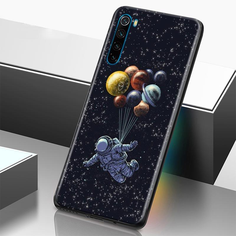 Himmel Weltraum Planet Mond Sterne Handyhülle Für Xiaomi Redmi Note 11 10 9 8 Pro 9S 8A 10S 11S Weiche Hülle Für Redmi Note 8Pro 10Pro