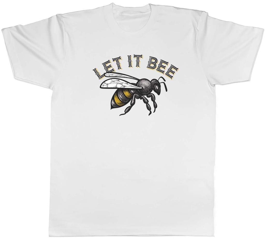 Let it Bee Unisexs TShirt Bumblebee Beekeeper Unisex Tee Gift