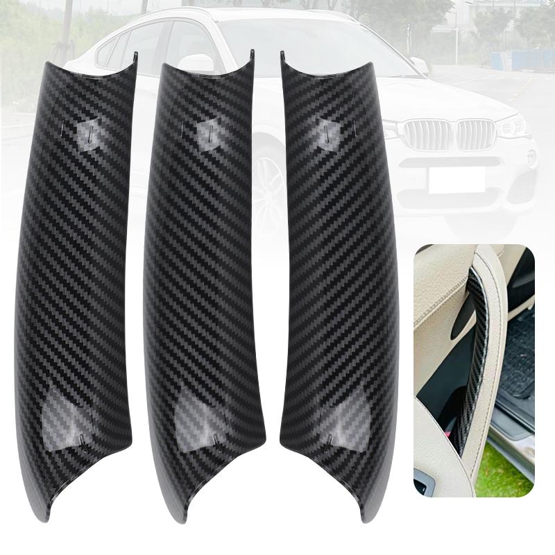 Auto Interior Door Handles Panel Pull Trim For BMW X3 X4 F25 F26 2010 2011 2012 2013 2014 2015 2016 2017 LHD RHD Handle Cover